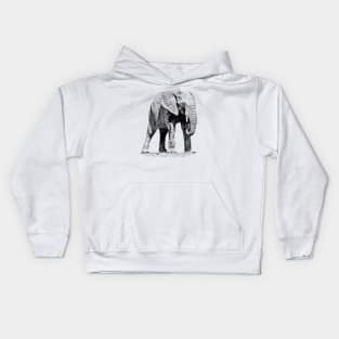 African elephant Kids Hoodie